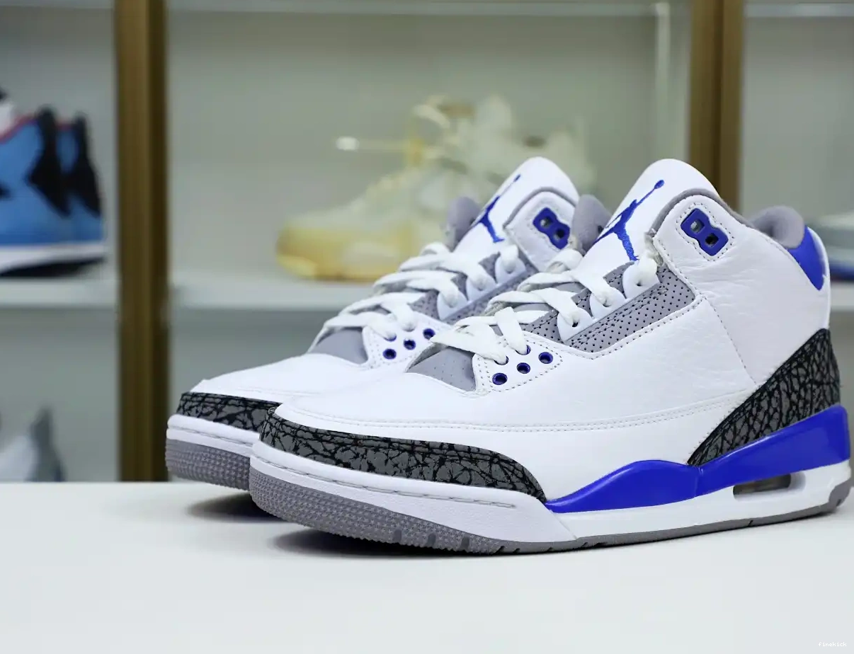 BLUE' AIR 3 RETRO JORDAN (CT8532-145) 'RACER 0706